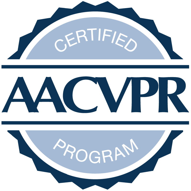 Certified AACVPR Program Seal